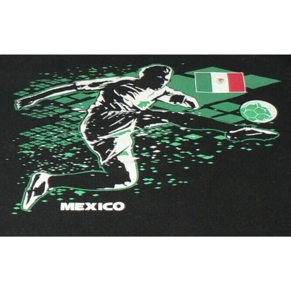 Gen2 Kids National Soccer Apparel‎ Mexico Black/Green/White Medium 5/6